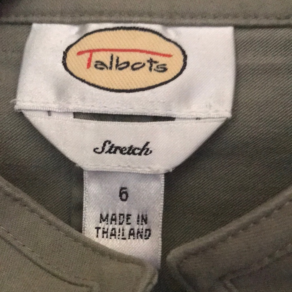 Talbots Green Stretch Jacket - image 2